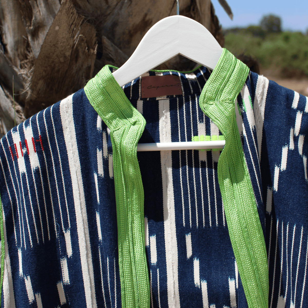 Chaqueta Malikat Azul Marino & Verde Lima - Imagen 2