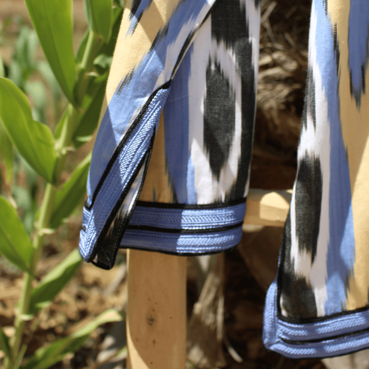 Chaqueta Malikat Negra, Azul & Amarilla - Imagen 3