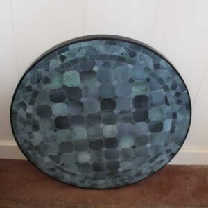 Mesa Zellige Mosaico Azul