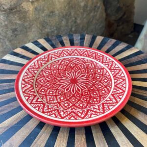 Plato Safi Rojo M