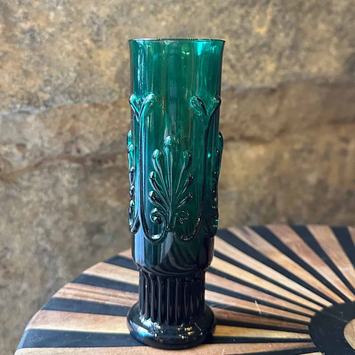 Vaso Portugués Verde Botella
