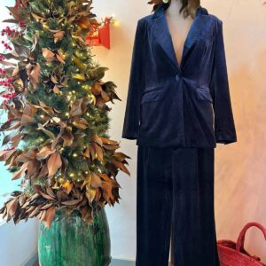 Traje Terciopelo Azul