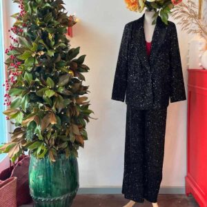 Traje Lentejuelas Negro